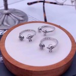 Croix Classic Retro Skull Head Ring